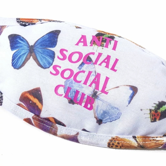 NEW ASSC Ashton Butterfly Face Mask - Picture 2 of 4